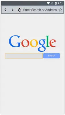 Internet Browser Mini 4.5G android App screenshot 0